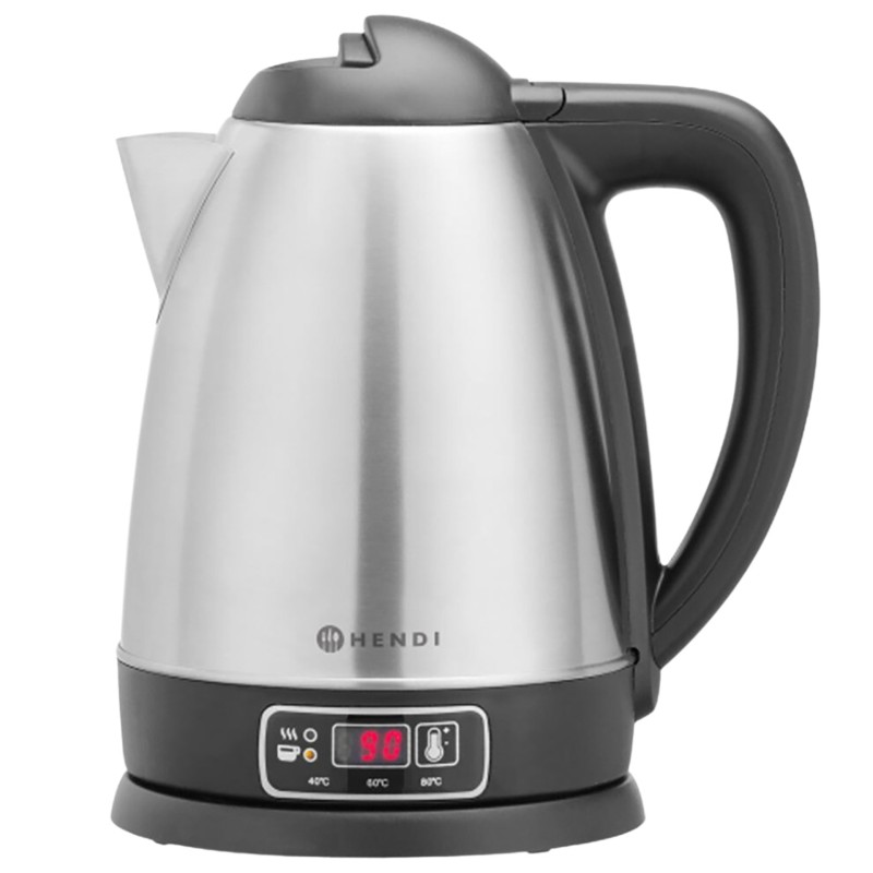 Electric Kettle S/S 1,8L 1800W With Thermometer Electric Kettle S/S 1,8L 1800W With Thermometer